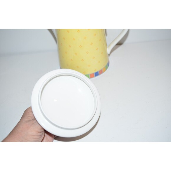 Villeroy & Boch Twist Alea Limone Coffee Pot With Lid Water Tea Pitcher retired - Picture 5 of 16